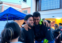 Centro de acopio en Bogotá. La memoria de un abrazo, por Nixon Dominguez. @nixondominguez