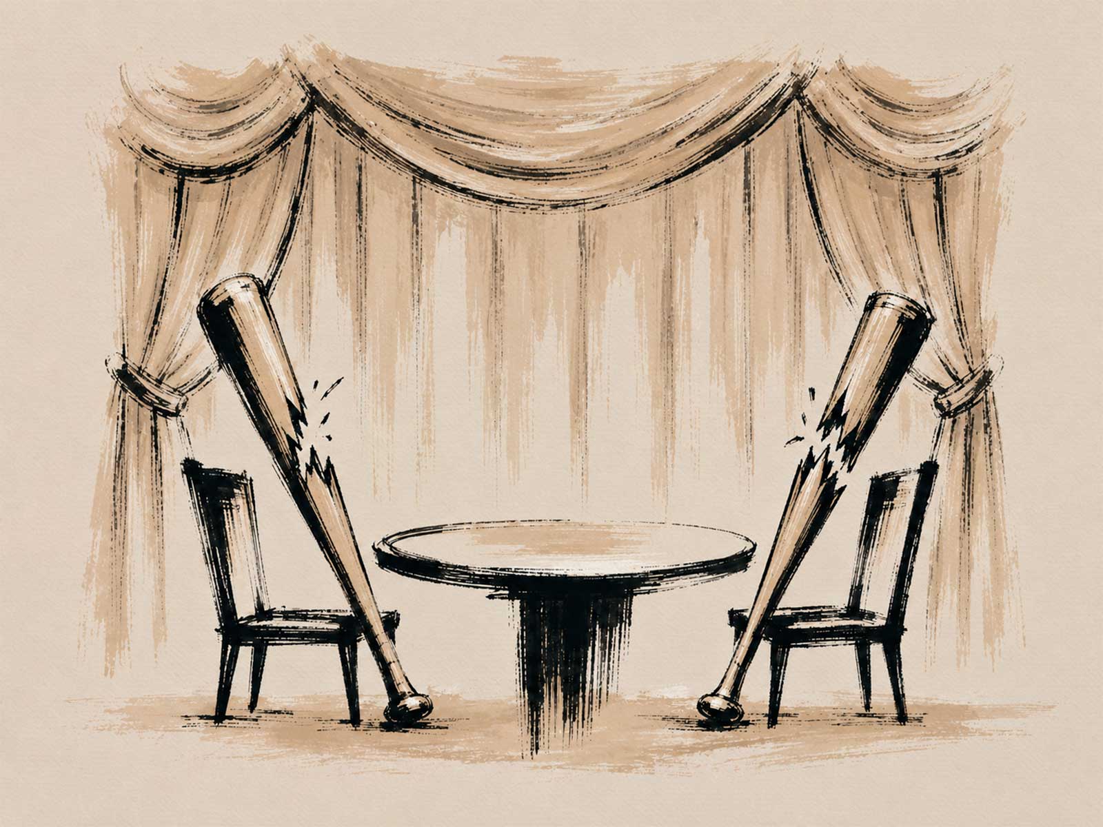 Monólogo con bates quebrados, por Froilán Barrios N. En X @froilanbarriosf