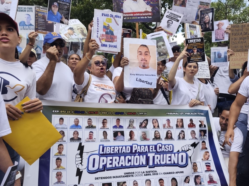 Exigen publicar lista oficial de excarcelados y libertad para más todos los que siguen tras las rejas