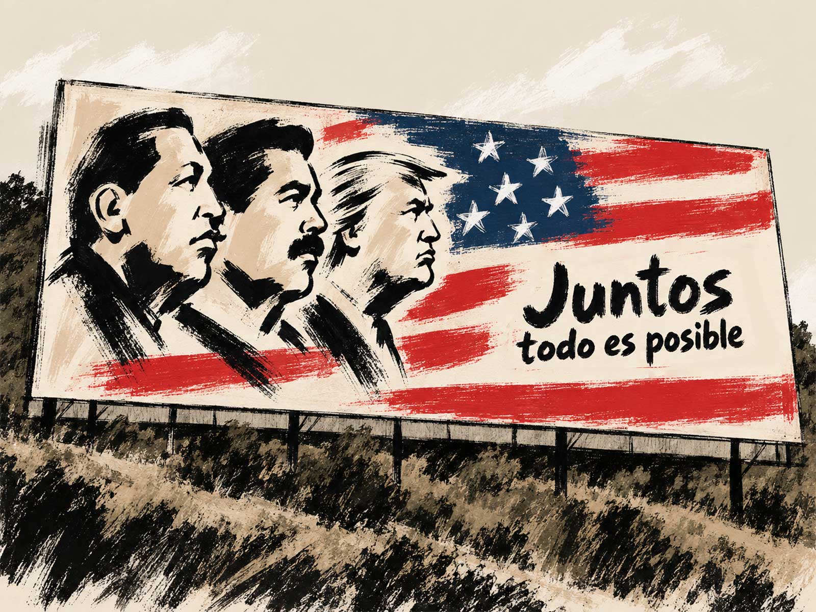 Doctrina Donroe Venezuela Antes teníamos un dictador, ¡ahora tenemos un rey!, por Carolina Jaimes Branger. En X (Twitter) cjaimesb