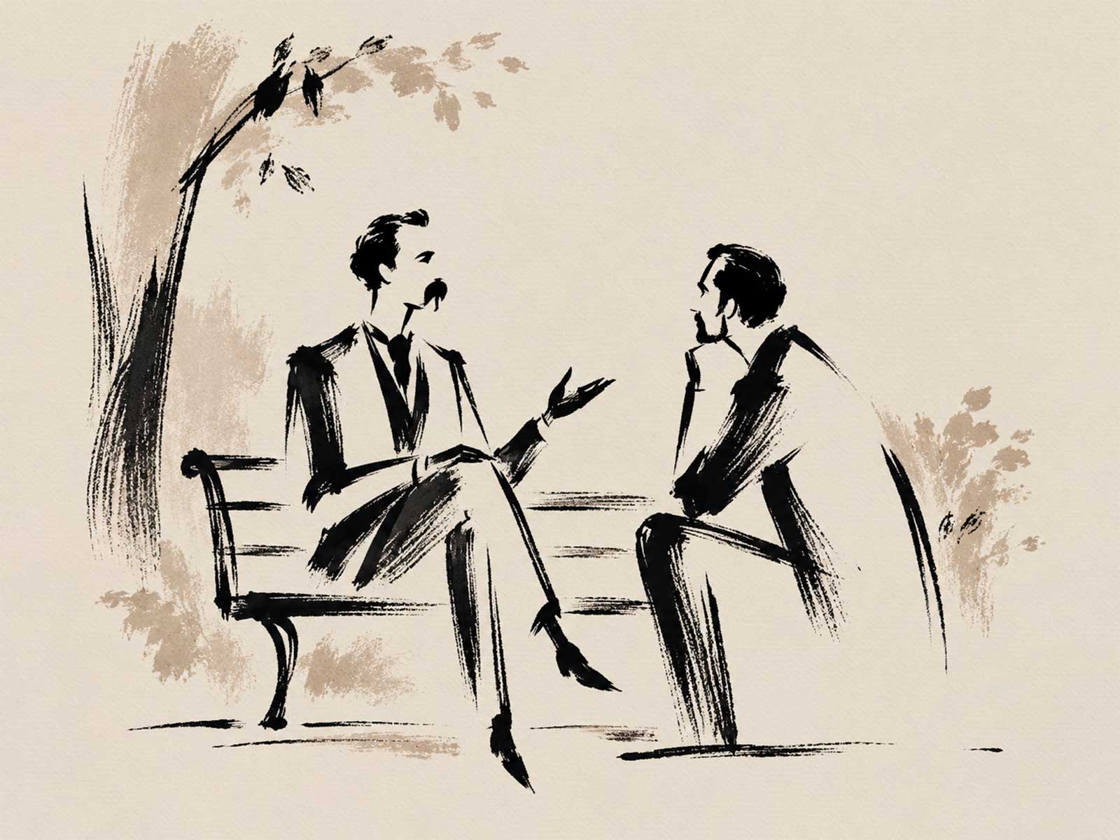 Conversando con un hombre sincero, José Martí. Por orlando Viera - Blanco, @ovierablanco