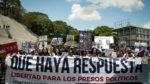 Protesta por presos políticos en la O'Leary