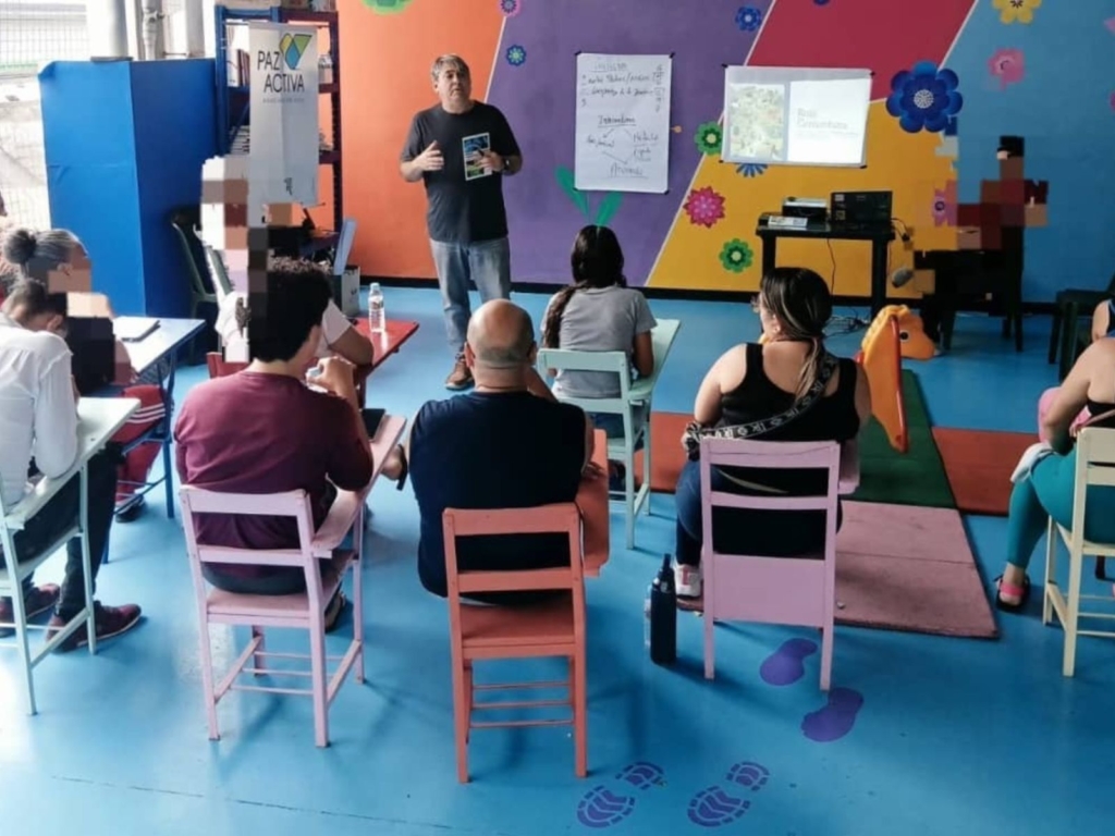 Paz Activa desplegó atención psicosocial para adultos en refugios