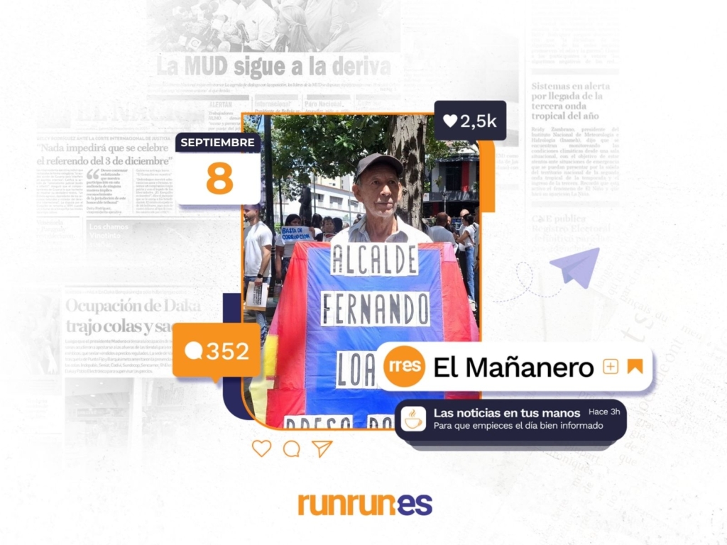 El Mañanero del 8 de septiembre: Clippve inició la ruta de las respuestas pendientes