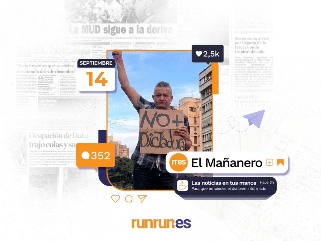 El Mañanero del 14 de septiembre: la detención y liberación de Óscar Morales López