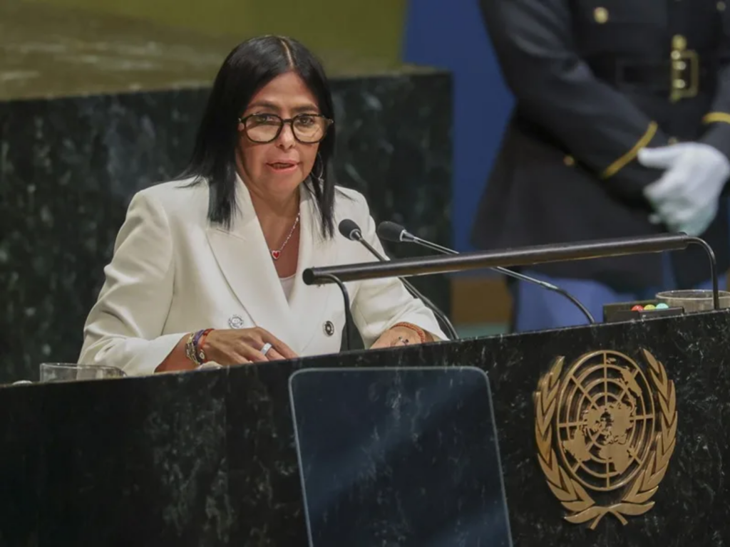 Las perlas de Delcy ante la ONU: «La democracia no se mide solo por la existencia de elecciones»