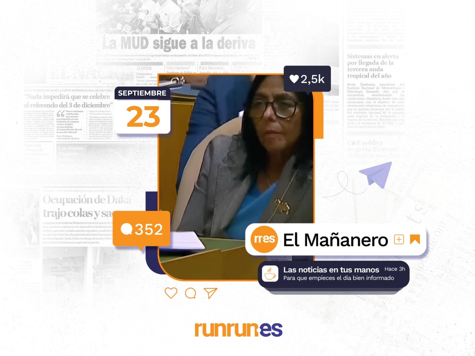 Mañanero 23 de septiembre