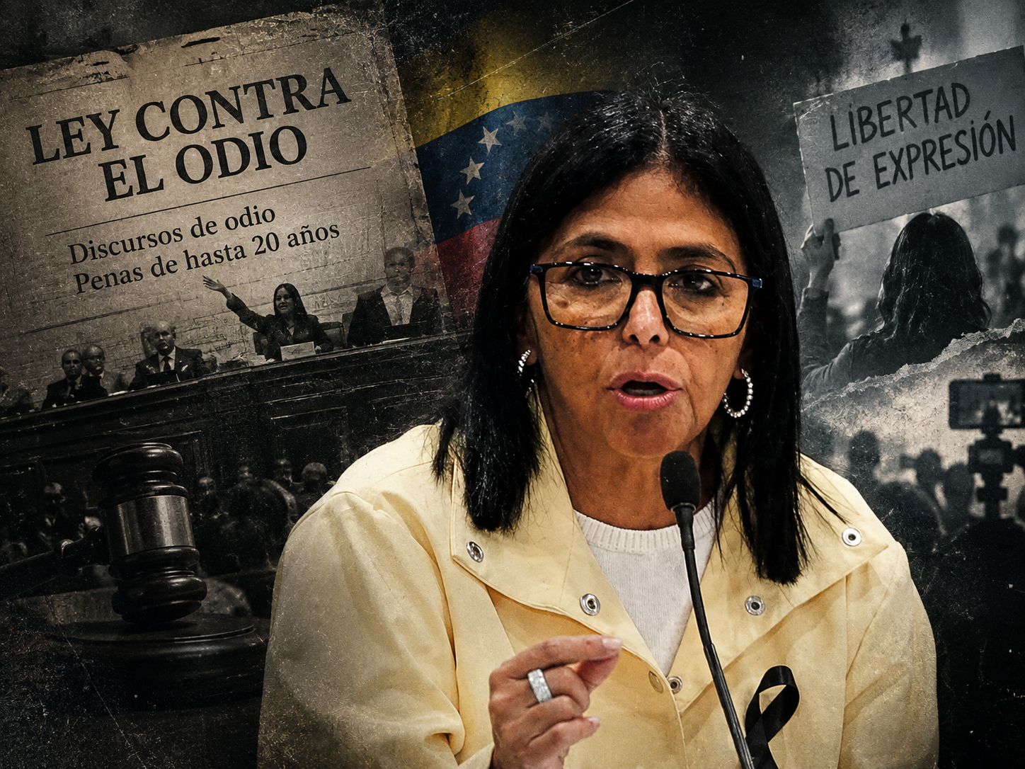 Delcy Rodríguez propone reformar Ley Contra el Odio