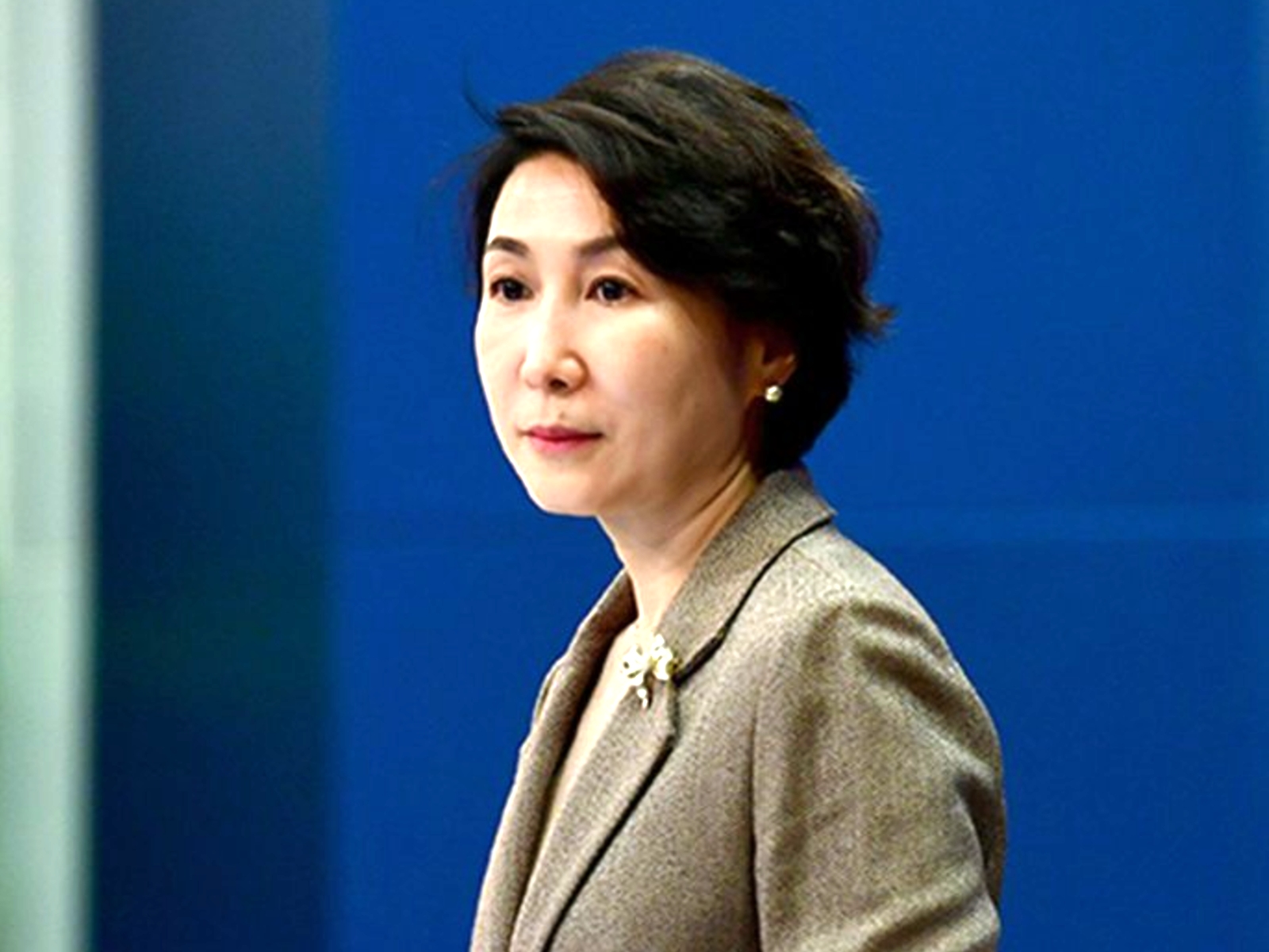 La portavoz del Ministerio de Asuntos Exteriores de China, Mao Ning