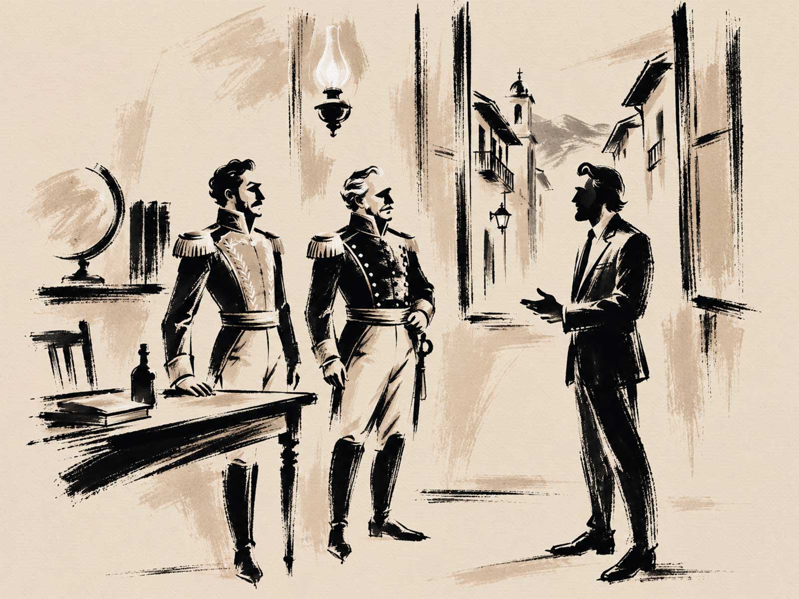 Bolívar y Páez Entre el Libertador y el Taita [I], por Orlando Viera Blanco @ovierablanco