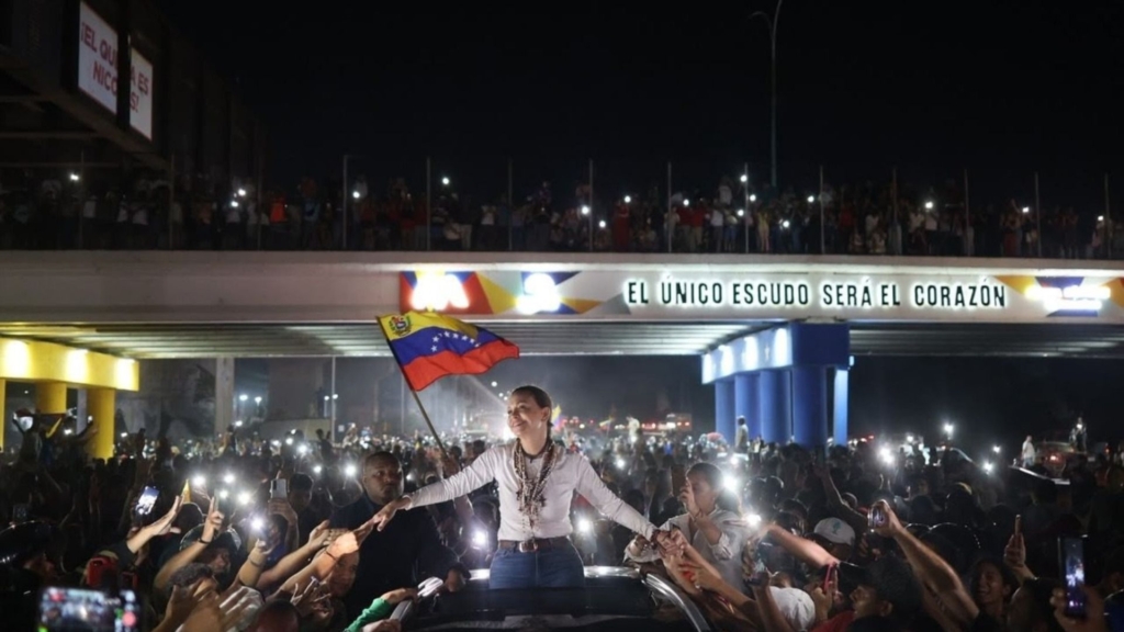 María Corina Machado y su Campaña Admirable 