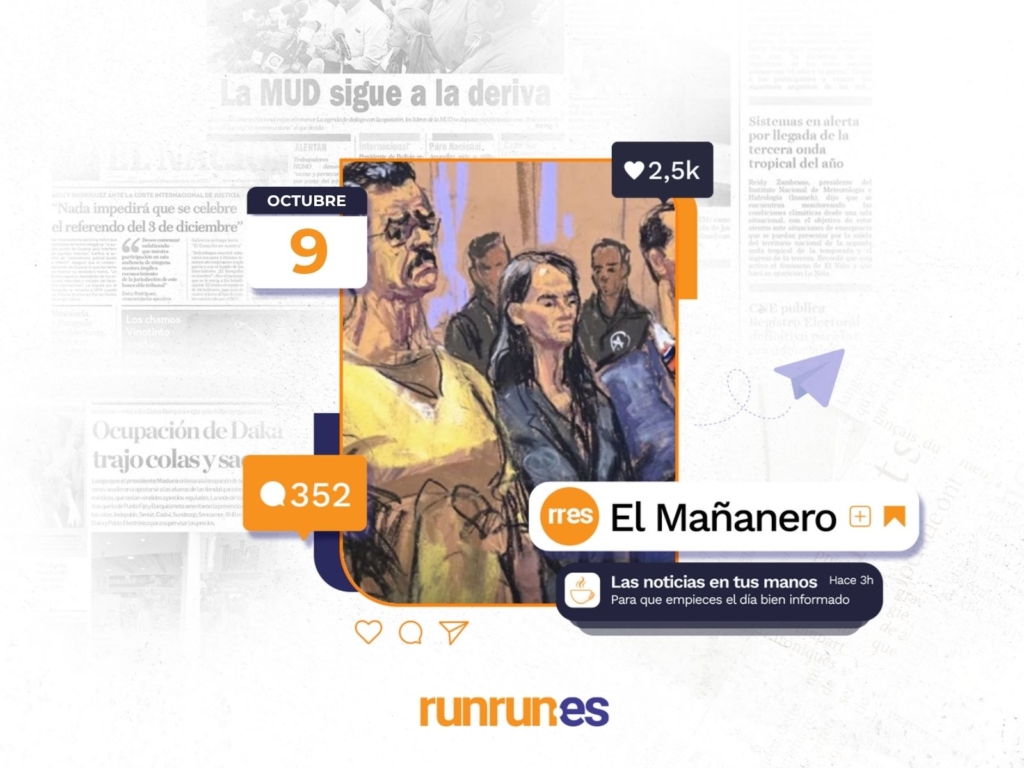 El Mañanero del 9 de octubre: Acusan de torturadores a Maduro y Flores