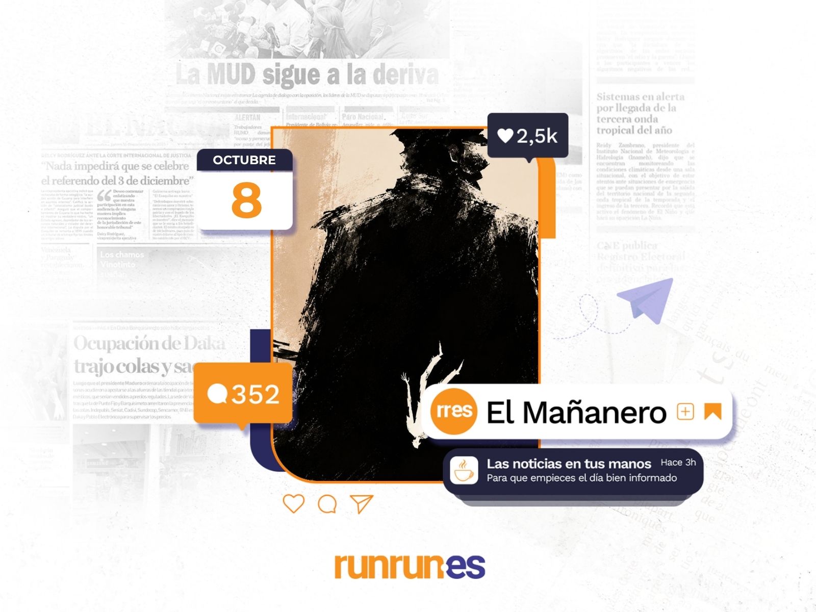 El Mañanero del 8 de octubre