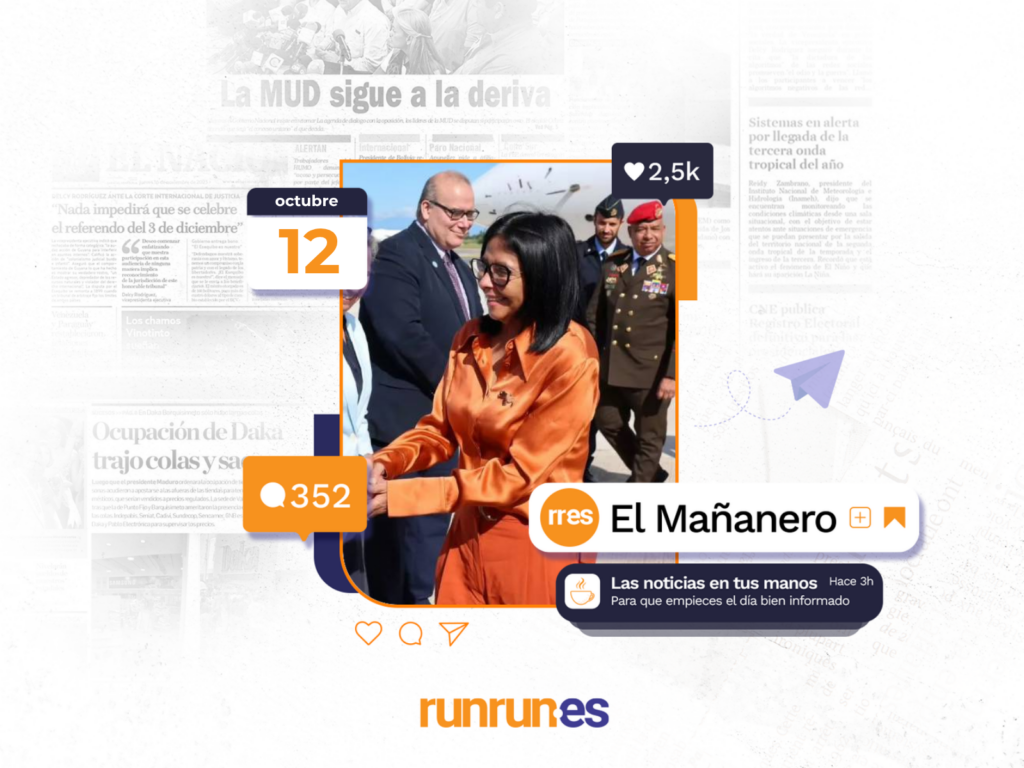 El Mañanero del 12 de octubre: entre perlas chavistas y la extradición de Pulido