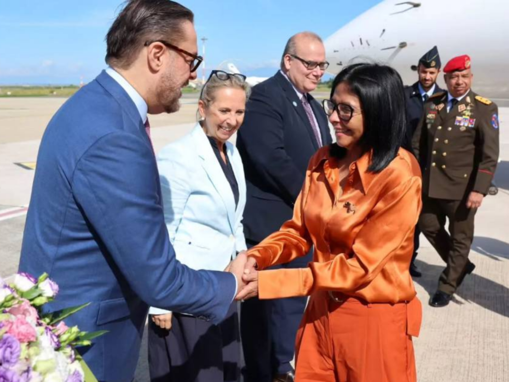 La perla de Delcy Rodríguez en Roma: Venezuela «supo llegar a la meta del hambre cero»