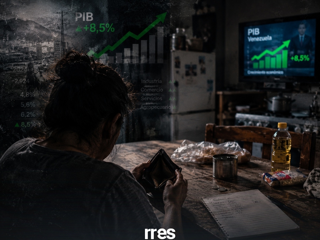 El crecimiento del PIB está desconectado del bolsillo de los venezolanos 