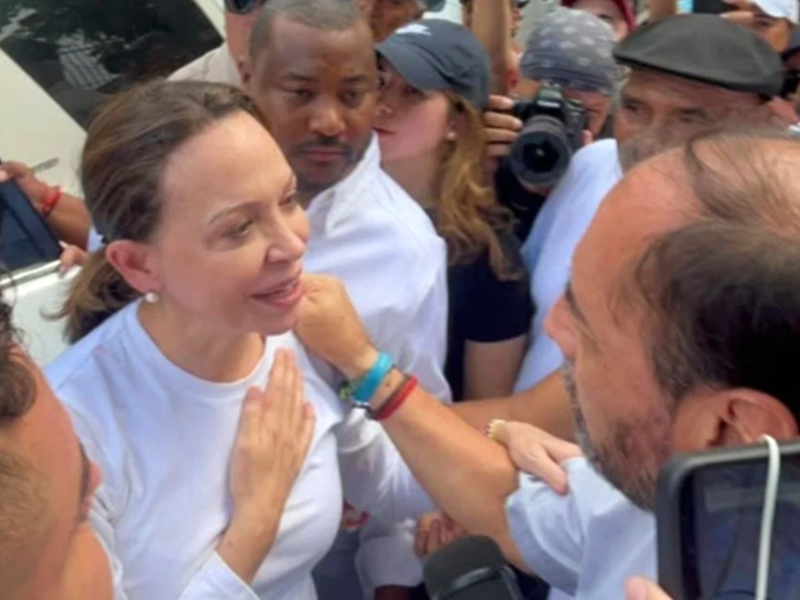 María Corina Machado en La Guaira