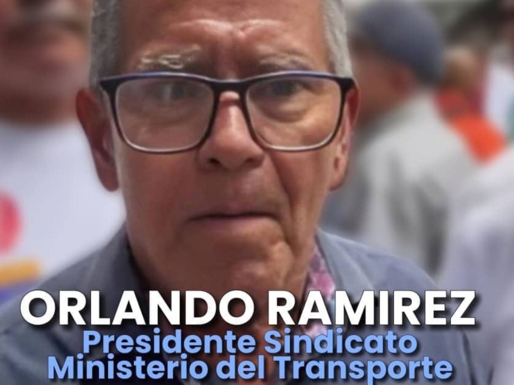 Exigen fe de vida del sindicalista del transporte Orlando Ramírez, desaparecido desde el #8Sep